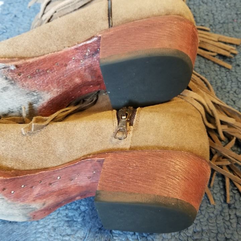 Fringe Booties - image 5